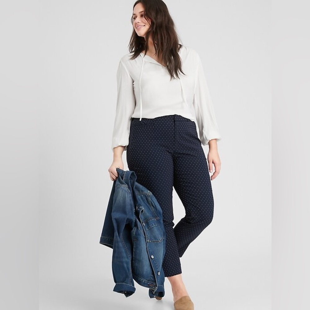 Banana Republic Factory Navy Skinny Pants